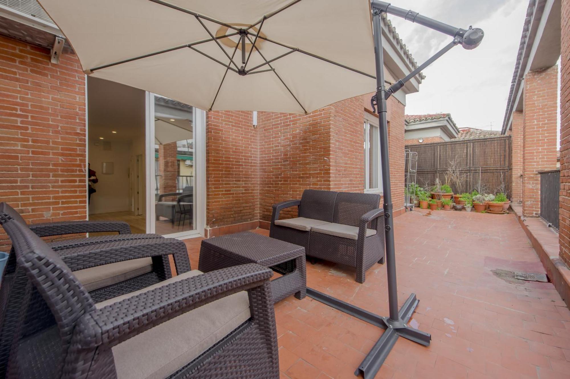 Atico X9 Pax Con Gran Terraza En El La Latina Apartment Мадрид Екстериор снимка